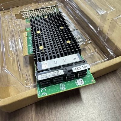 Lenovo 430-16i LSI SAS3416 9400-16i SATA SAS HBA Controlador 12G en modo de TI NAS