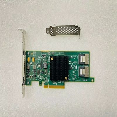 6Gbps LSI 9207-8i PCIE3.0 HBA FWP20 IT Modo ZFS FreeNAS UnRAID 2 SFF-8087