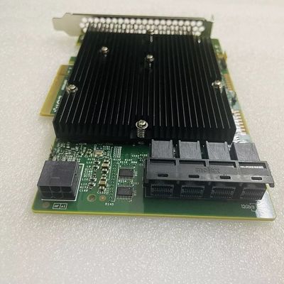Tarjeta de matriz de servidor LSI SAS 9300-16I 12GBS HBA BUS ADAPTER CARD Modo 4SFF-8643 SATA Cable