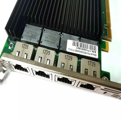 Puerto Silicom Cuad 10Gb PCIe RJ45 PE310G4I40EU-T X540-T4 Adaptador de red Ethernet