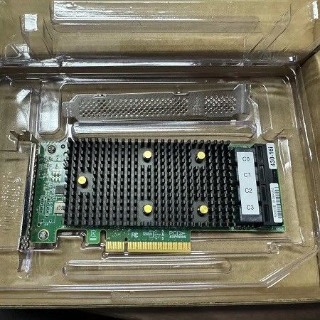 Lenovo 430-16i LSI SAS3416 9400-16i SATA SAS HBA Controlador 12G en modo de TI NAS