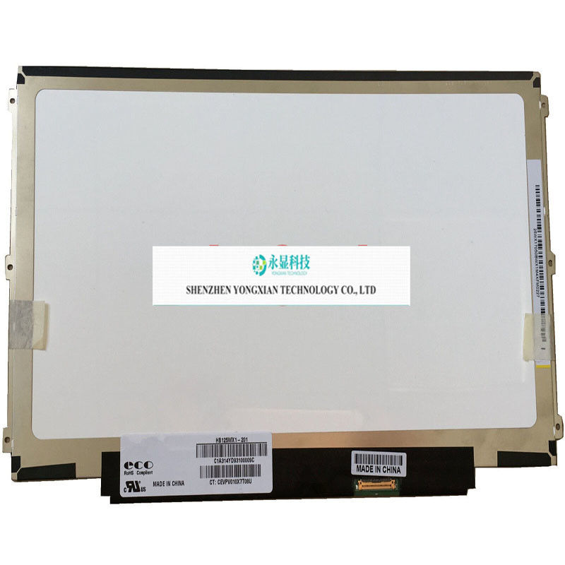 HB125WX1-201 HB125WX1-100 EDP 30 PIN Izquierda + derecha 3 agujeros de tornillo pantalla LCD LED